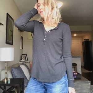 Aerie super soft Henley long sleeve